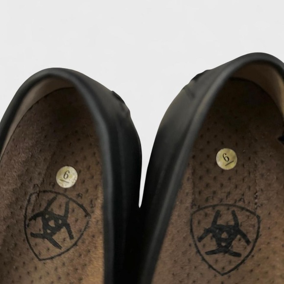 ARIAT Leather Fringed Loafers - Picture 4 of 5